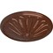 Ekena Millwork Brontes Ceiling Medallion (Fits Canopies up to 3 5/8"), 25 1/2"OD x 5 1/2"P, Copper Penny CM25BRCPS - alternate 4